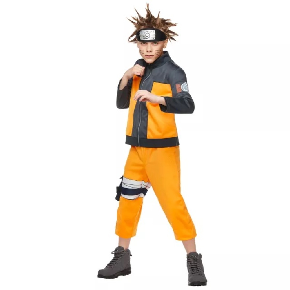 Naruto boys costume with accessories